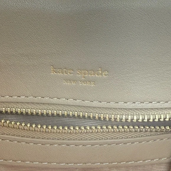 Kate Spade Evelyn Quilted Small Backpack in Ivory - Picture 10 of 12